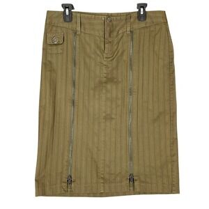 Morbid‎ Threads Skirt Size 15 Gothic Punk Grunge Streetwear Y2K Retro Military